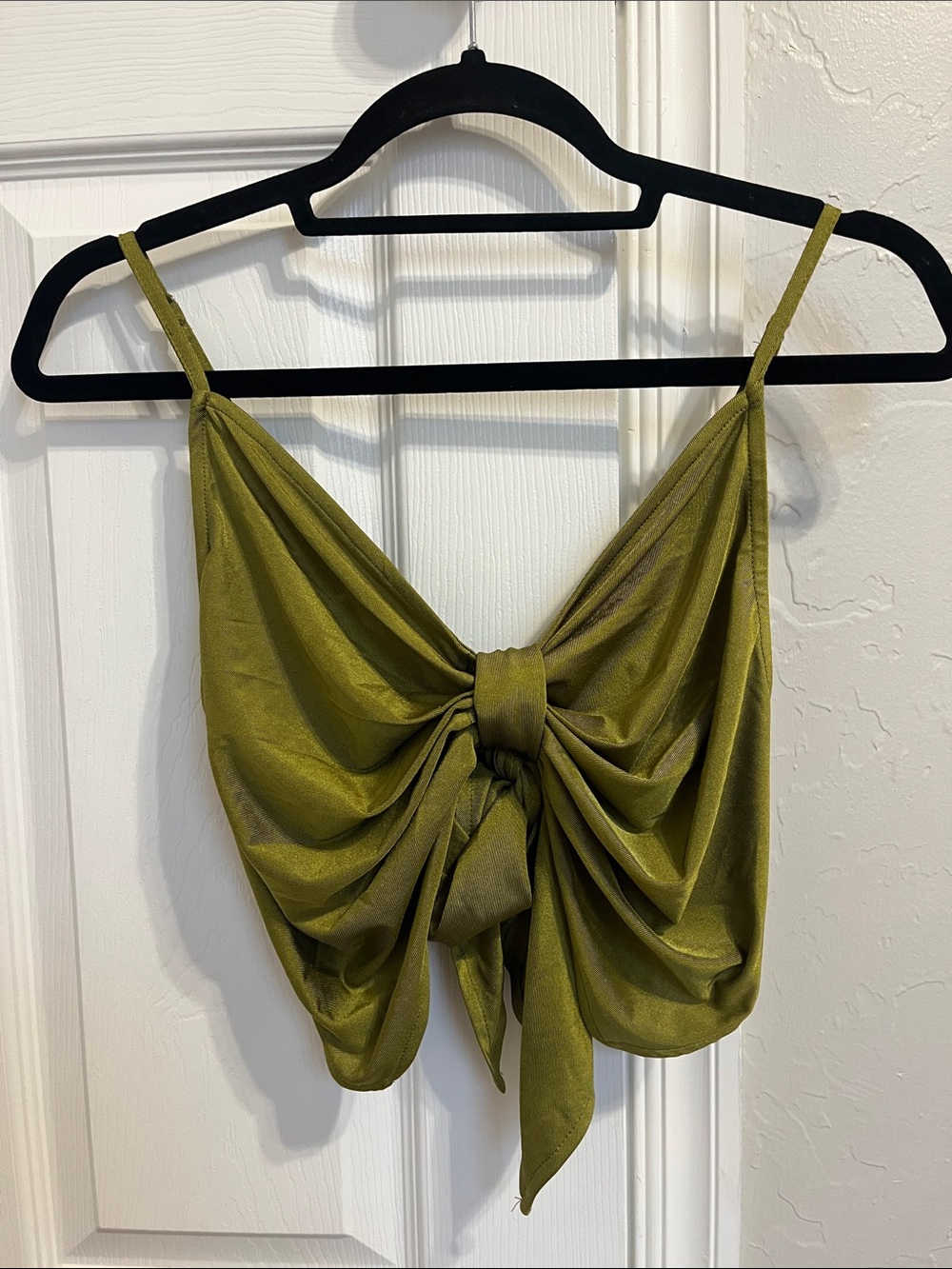 SHEIN Olive Green Spaghetti Strap Camisole